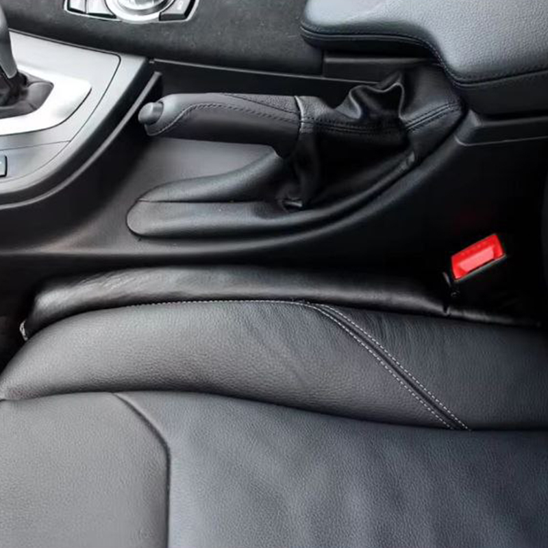 کناره گیر بین صندلی و کنسول خودرو مدل چرمی بسته 2 عددی