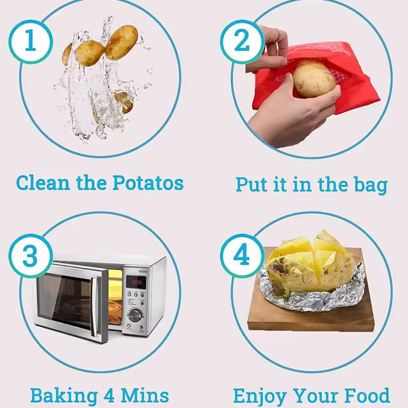 کیسه پخت سریع سیب زمینی