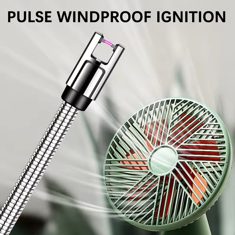 فندک شارژی ضد باد مدل پلاسمایی