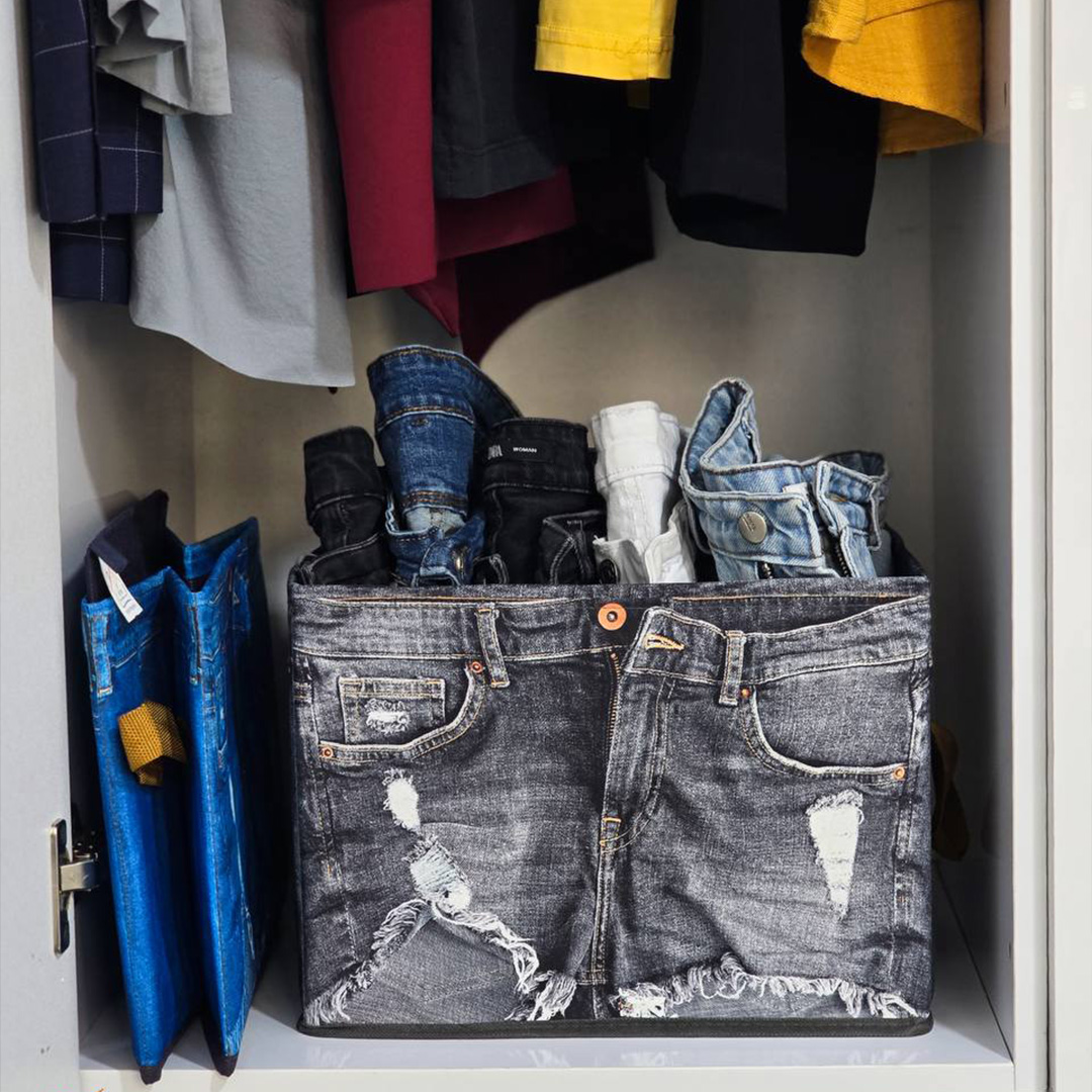 باکس نظم دهنده لباس و شلوار مدل Jeana Box مای هوم