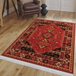 فرش مخمل نادی طرح سنتی کد o129