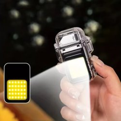 فندک پلاسمایی چراغ دار مدل COB Light